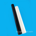 Barra redonda de acetal POM negro